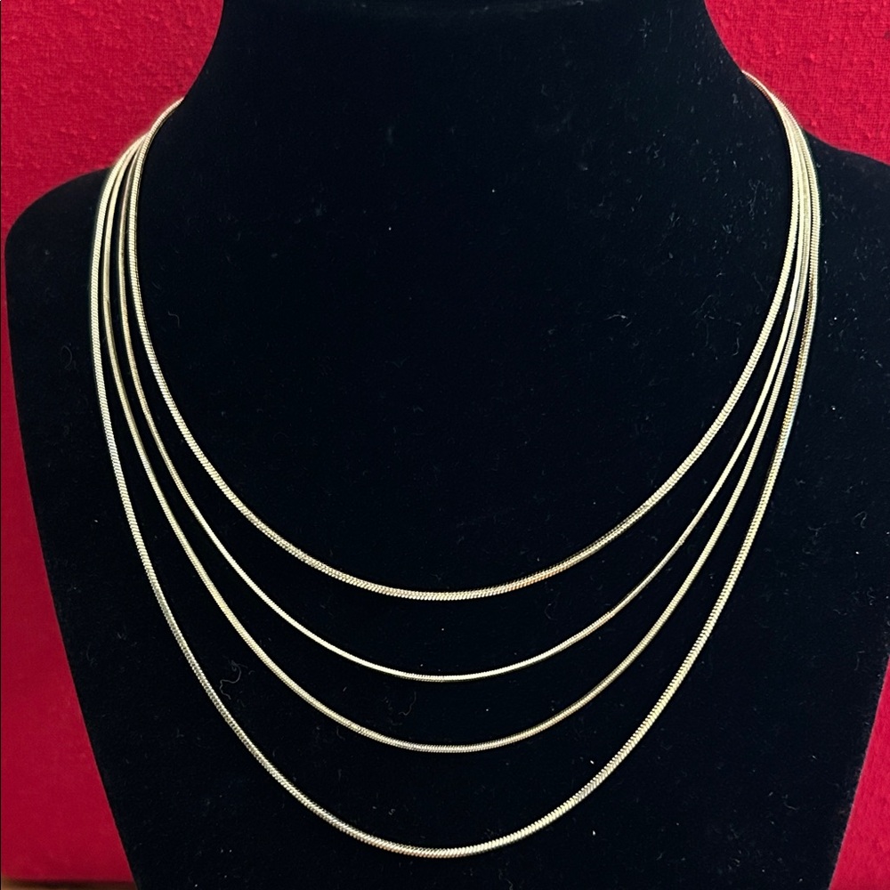 BaubleBar Gold Layered Necklace